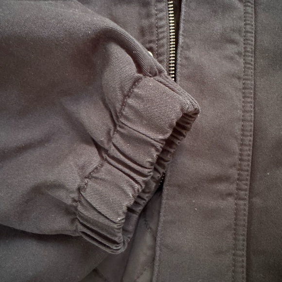 Levi's Mock Collar Utility Jacket Men's Medium Black - Picture 5 of 8